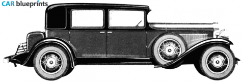 1931 Other Lasalle Sedan blueprint